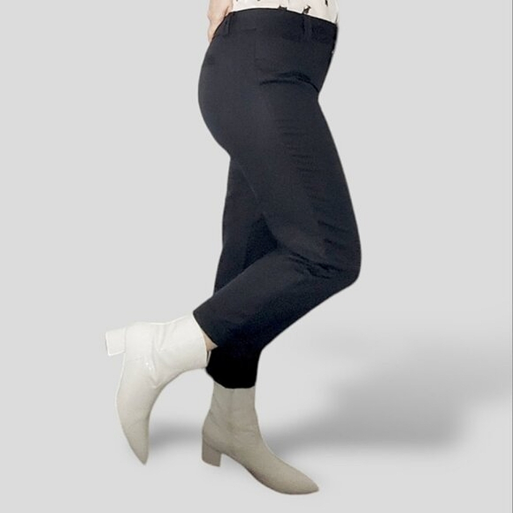 Banana Republic The Martin Fit Stretch Capri/Ankle Fit Trouser Size 10